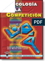Psicologia de La Competicion - Nuñez Alonso + Martin Albo Lucas