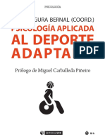 Psicologia Aplicada Al Deporte Adaptado - Jordi Segura Bernal