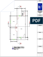 Denah Rumah Type 36: SKALA 1: 20