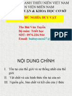 Vat Chat Va y Thuc