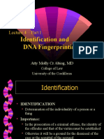 LM4 - (I) Identification & DNA Fingerprinting