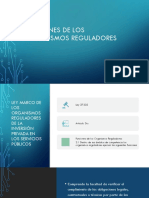 Funciones de Los Organismos Reguladores