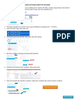 Cara Aktivasi User PTK Datadik