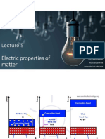 Lecture 5-Electric Properties of Matter