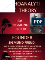 Psychoanalyti C Theory: BY: Sigmund Freud