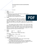 Elektrolisis Klor Alkali Laporan Praktikum