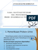 Pemeriksaan Lab RANTI