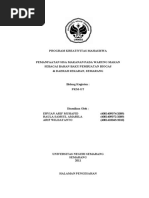 Download PKM GT Sampah organik warung makan menjadi Biogas by Ervian Arif Muhafid SN49645142 doc pdf