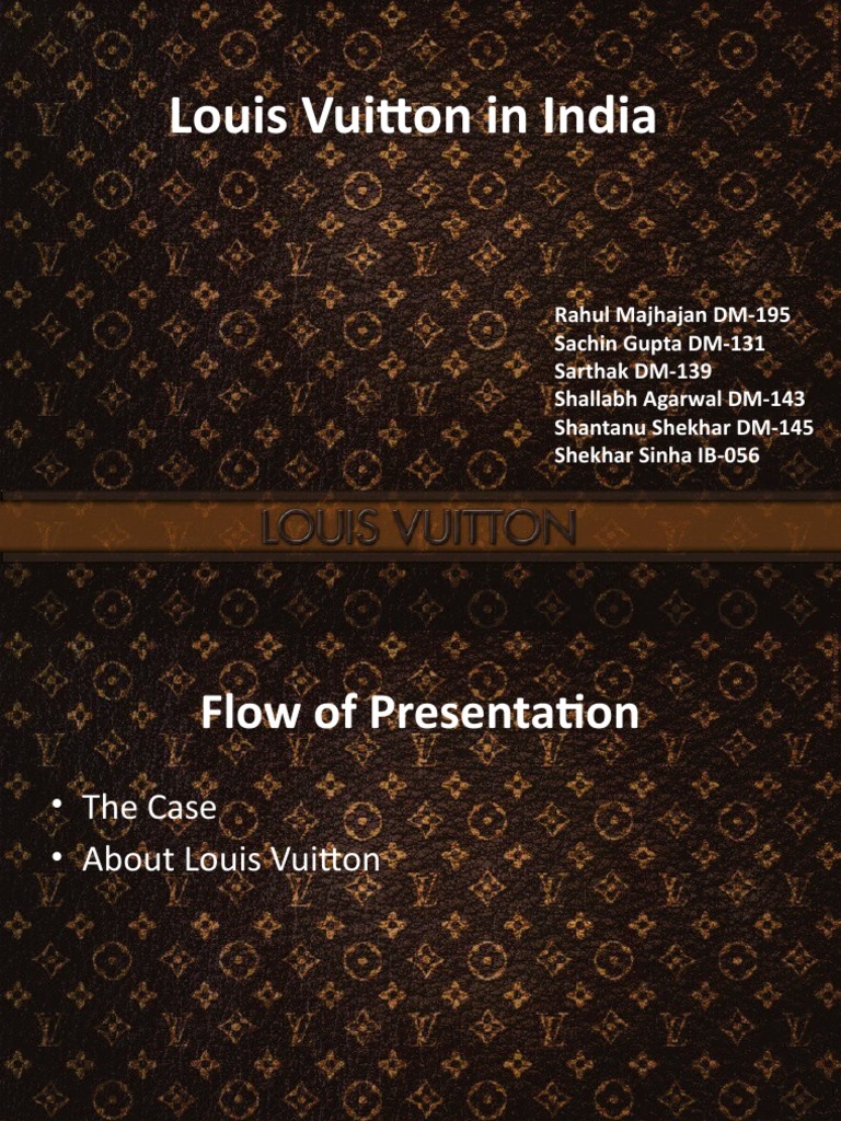 Louis Vuitton in India | PDF | Luxury Goods | Retail