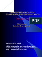 Manajemen Usaha Perj Wisata