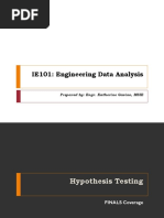 Hypothesis Testing