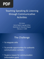 Download Teaching Speaking Listening by Nor Faaiza Binti Taib SN49645345 doc pdf