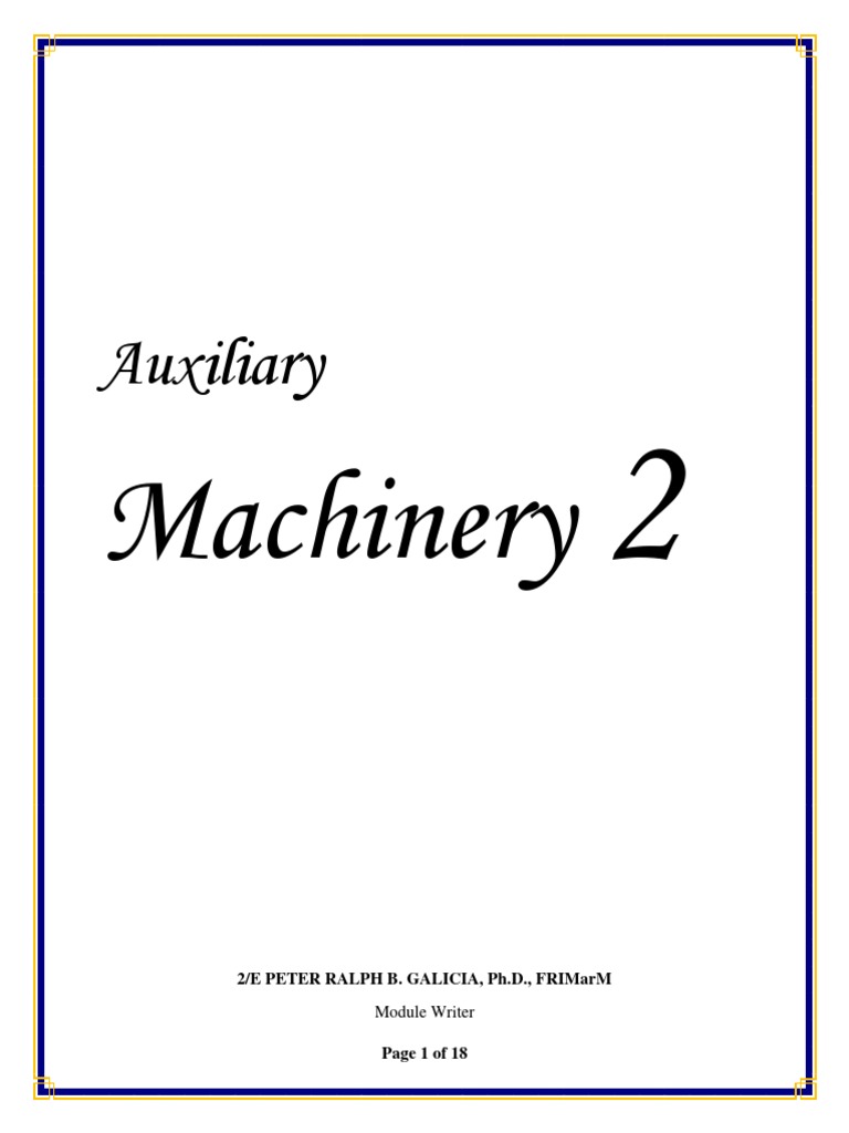 Marine Steering Gear Systems Overview | PDF