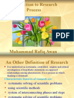 Introduction To Research Process