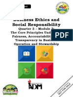 Bus - Ethics - q3 - Mod2 - The Core Principles Underlying Fairness, Accountability, and Transparency in Business Operation and Stewardship - Final