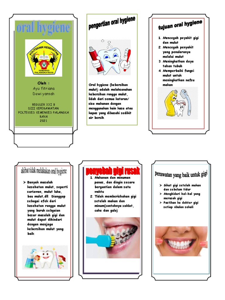 Leaflet Oral Hygiene PDF