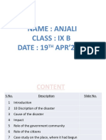 Name: Anjali Class: Ix B DATE: 19 APR'2020