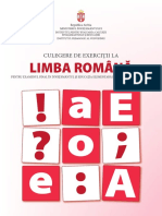 Limba Romana Culegere de Teste