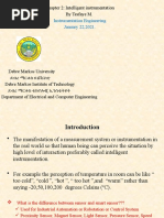 Instrumentation Engineering January 22,2021.: Chapter 2: Intelligent Instrumentation by Tesfaye M