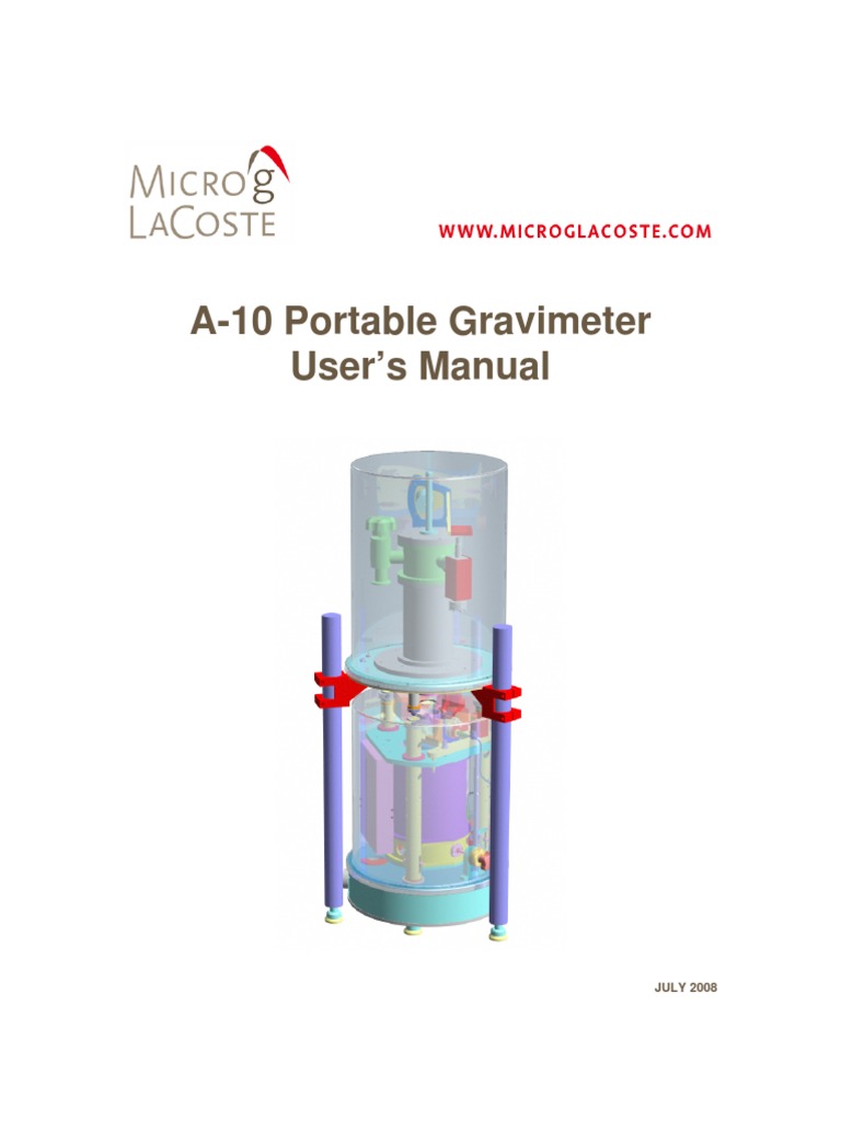 A-10 Gravimeter User's Manual | PDF | Interferometry | Polarization (Waves)