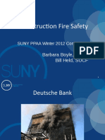 Construction Fire Safety Codes