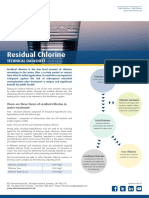 Residual Chlorine: Technical Datasheet