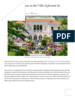 The Fête des Roses at the Villa Ephrussi de Rothschild