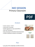 Demo Session: Primary Classroom