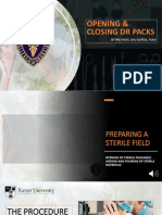 Open & Close DR Packs