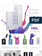HDL DLP Touch Panel Catalog