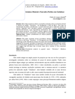 Correlações Entre Estrutura Musical e Narrativa Poética Em Carinhoso