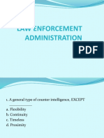 Law Enforcement Administration