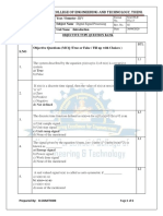 DSP Objective Unit 1 Eee