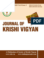 Journal of Krishi Vigyan Vol 8 Issue 2