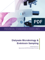 Dialysate Microbiology and Endotoxin Sampling HD Guideline