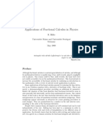 Applications of Fractional Calculus in Physics: Preface
