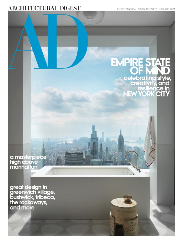 Architectural Digest USA 2021 02 | PDF | Tile | Stormwater