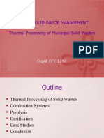 Thermal Processing of Municipal Solid Wastes