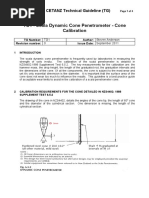 TG1 Scala Dynamic Cone Penetrometer Cone Calibration