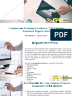 Continuous Pressure Laminate (CPL) Market Research Report 2021
