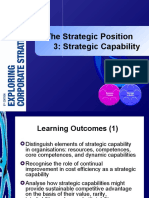 The Strategic Position 3: Strategic Capability