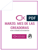 Marzo 2021 / Mes de la Creadoras #Coslada