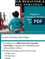 Consumers' Product Knowledge and Involvement: Mcgraw-Hill/Irwin