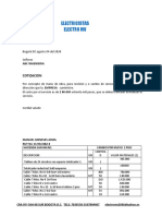 Cotizacion ABC Ingenieria