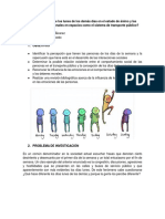 ¿Qué Hace Diferente Los Lunes de Los Demás Días en El Estado de Ánimo y Las Relaciones Interpersonales en Espacios Como El Sistema de Transporte Público?