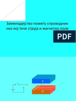 2. Заемнодејство Помеѓу Спроводник Низ Кој Тече Струја и