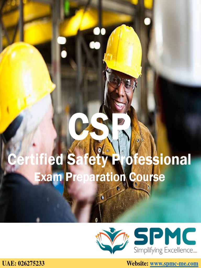 Exam Preparation Course: Certified Safety Professional | PDF