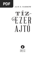 Alix E. Harrow: Tízezer Ajtó