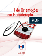manual hemoterapia hemocentro