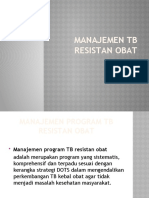 Manajemen TB Resistan Obat